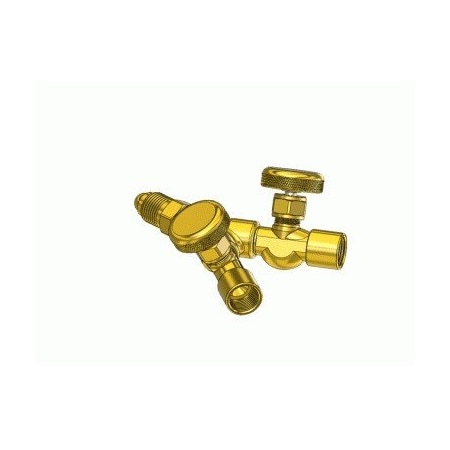 Superior Products Y Connector w/ Shut-Off Valve, Y, 5/8-18RH-EXT X 5/8-18RH-INT Y-420